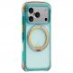 Удароустойчив хибриден кейс с MagSafe и вградена поставка за iPhone 18 Pro Max, iPhone 17 Pro Max - Torras Ostand O3 Air Core MagSafe Case (prism turquoise) 3