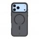  Хибриден удароустойчив кейс с MagSafe за iPhone 18 Pro, iPhone 17 Pro - Tactical MagForce Hypersand Cover Case (asphalt) 1