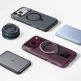 Удароустойчив хибриден кейс с MagSafe и вградена поставка за iPhone 18 Pro Max, iPhone 17 Pro Max - Torras Ostand Q3 Air Essential MagSafe Case (black) 6