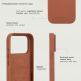 Премиум кожен (естествена кожа) кейс с MagSafe за iPhone 18 Pro Max, iPhone 17 Pro Max - Troubadour Full Leather MagSafe Case (tan) 1