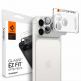 Предпазна плочка за камерата на iPhone 18 Pro - Spigen Glass tR EZ Fit Optik Pro XL (silver)