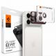 Предпазна плочка за камерата на iPhone 18 Pro Max - Spigen Glass tR EZ Fit Optik Pro XL (dark cherry)