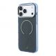 Дизайнерски хибриден кейс с MagSafe за iPhone 18 Pro - Mercedes PC TPU Double Layer Case (аnthracite-blue) 1
