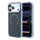 Дизайнерски хибриден кейс с MagSafe за iPhone 18 Pro Max - Mercedes PC TPU Double Layer MagSafe Case (аnthracite-blue)