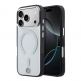 Дизайнерски хибриден кейс с MagSafe за iPhone 18 Pro Max - Mercedes PC TPU Star Pattern MagSafe Case (transparent-black)