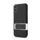 Moshi Capto Case - твърд силиконов (TPU) калъф за iPhone XS, iPhone X (черен) 1
