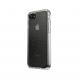 Speck Presidio Glitter Clear Case - удароустойчив хибриден кейс за iPhone SE (2020), iPhone 8, iPhone 7 (прозрачен) 2