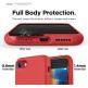 Elago Silicone Case - качествен силиконов (TPU) калъф за iPhone SE (2020), iPhone 8, iPhone 7 (червен) 6