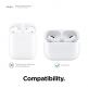 Elago Airpods Pro Secure Fit - антибактериални силиконови калъфчета за Apple Airpods Pro (4 броя) (бял-сив) 8