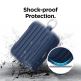 Elago AirPods Pro Suitcase - удароустойчив силиконов калъф с карабинер за Apple Airpods Pro (тъмносин) 2