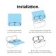 Elago AirPods Pro Dust Guard 18K Gold Plated - комплект метални предпазители против прах за Apple AirPods Pro (златист) 5