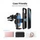 Elago Wireless Car Charger with Auto Clamping Car Mount 10W - поставка за кола с безжично зареждане за QI съвместими смартфони (черен) 2