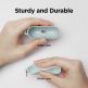 Elago Airpods Pro Liquid Hybrid Hang Case - твърд силиконов кейс с карабинер за Apple Airpods Pro (светлосин) 2