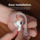 Elago AirPods Pro EarHooks - силиконови кукички за Apple AirPods Pro (фосфоресциращ) 7