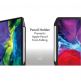 SwitchEasy CoverBuddy Case - поликарбонатов кейс (с отделение за Apple Pencil 2) за iPad Pro 12.9 (2020) (съвместим с Apple Smart Keyboard, Smart Folio) (черен) 6