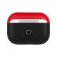 SwitchEasy Colors Duo Caps Case - силиконов калъф за Apple Airpods Pro (черен-червен)  1