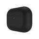 SwitchEasy Colors Duo Caps Case - силиконов калъф за Apple Airpods Pro (черен-червен)  3