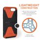 Urban Armor Gear Civilian - удароустойчив хибриден кейс за iPhone SE (2020), iPhone 8, iPhone 7 (черен) 5