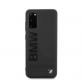 BMW Signature Genuine Leather Soft Case - кожен кейс (естествена кожа) за Samsung Galaxy S20 (черен) 5