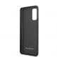 Mercedes-Benz Dynamic Leather Hard Case - дизайнерски кожен кейс за Samsung Galaxy S20 (черен) 3