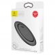 Baseus UFO Desktop Wireless Charger (WXFD-01) - поставка (пад) за безжично зареждане с технология за бързо зареждане за Qi съвместими устройства (черен) 9