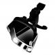 Baseus Rock Solid Wireless Charger Car Mount - поставка за радиатора на кола с безжично зареждане за Qi съвместими смартфони (сребрист) 2