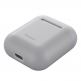 Baseus Super Thin Silica Gel Case - силиконов калъф за Apple Airpods & Apple Airpods 2 (сив) 5