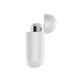 Baseus Lets Go Silica Gel Case - силиконов калъф с карабинер за Apple Airpods & Apple Airpods 2 (бял) 3