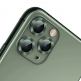 Baseus Alloy Protection Ring Lens Film - предпазни стъклени лещи за камерата на iPhone 11 Pro, iPhone 11 Pro Max (зелен) 3