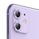 Baseus Alloy Protection Ring Lens Film - предпазни стъклени лещи за камерата на iPhone 11 (лилав) 1