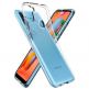 Spigen Liquid Crystal Case - тънък качествен силиконов (TPU) калъф за Samsung Galaxy A11 (прозрачен)  4