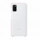 Samsung Galaxy S-View Wallet Cover EF-EA415PW - оригинален калъф през който виждате информация от дисплея за Samsung Galaxy A41 (бял) 1