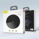 Baseus USB-C Circular Mirror Wireless Charger Hub (WXJMY-0G) - мултифункционален хъб за свързване на допълнителна периферия за устройства с USB-C и пад за безжично зареждане (тъмносив) 9