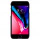Spigen Thin Fit Case - качествен тънък матиран кейс за iPhone SE (2020), iPhone 8, iPhone 7 (черен) 3