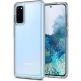 Spigen Crystal Hybrid Case - хибриден кейс с висока степен на защита за Samsung Galaxy S20 (прозрачен) 1