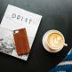 TwelveSouth Journal - луксозен кожен калъф тип портфейл за iPhone SE (2020), iPhone 8, iPhone 7 (кафяв) 1