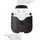 TwelveSouth AirSnap Leather Case - кожен калъф (ествествена кожа) за Apple Airpods (тъмносив) 3