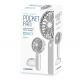 Platinet Pocket Fan - преносим мини вентилатор с презареждаема батерия (бял) 2