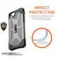 Urban Armor Gear Plasma Case - удароустойчив хибриден кейс за iPhone SE (2020), iPhone 8, iPhone 7, iPhone 6S, iPhone 6 (черен) 3