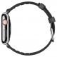 Spigen Retro Fit Band - кожена каишка за Apple Watch 38mm, 40mm (черен) 2