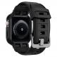 Spigen Rugged Armor Case Pro - удароустойчив TPU кейс за Apple Watch 40mm. (черен) 2