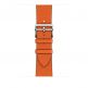 Apple Watch Hermès Series 5, 44mm Feu Stainless Steel Case with Single Tour, GPS + Cellular - умен часовник от Apple 2
