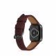Artwizz WatchBand Leather - кожена (естествена кожа) каишка за Apple Watch 38мм, 40мм (кафяв) 2