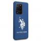 U.S. Polo Assn. Silicone Case - твърд силиконов кейс за Samsung Galaxy S20 Ultra (сим) 5