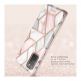 i-Blason Cosmo Protective Case - удароустойчив хибриден кейс за Samsung Galaxy S20 (бял) 4
