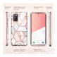 i-Blason Cosmo Protective Case - удароустойчив хибриден кейс за Samsung Galaxy S20 (бял) 6