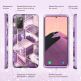 i-Blason Cosmo Protective Case - удароустойчив хибриден кейс за Samsung Galaxy S20 (лилав) 6