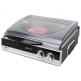 Groov-e Vintage Vinyl Record Player - винтидж грамофон с вградени спийкъри (черен) 1