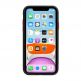 Vennus Color Button Bumper Case - хибриден удароустойчив кейс за Samsung Galaxy S20 Plus (черен) 1