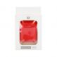 Silicone Case with Carabiner v3 - силиконов калъф с карабинер за Apple Airpods и Apple Airpods 2 (червен) 3